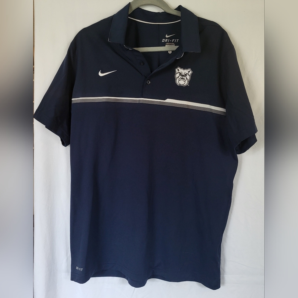 Nike Dri-Fit Butler Bulldog Polo L